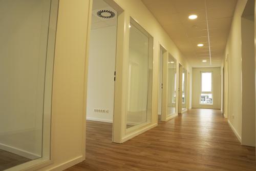 QUADRO office hallway